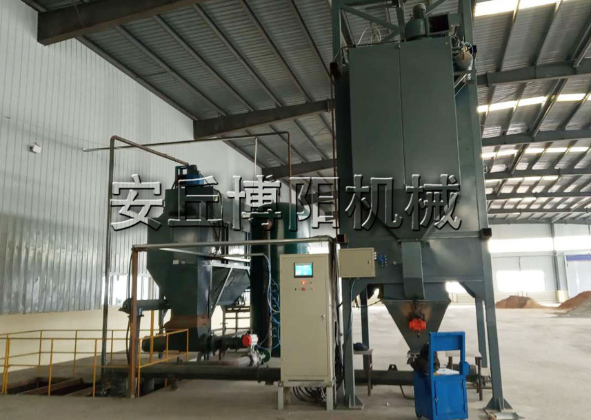 石灰粉噸袋拆包機是如何工作的？