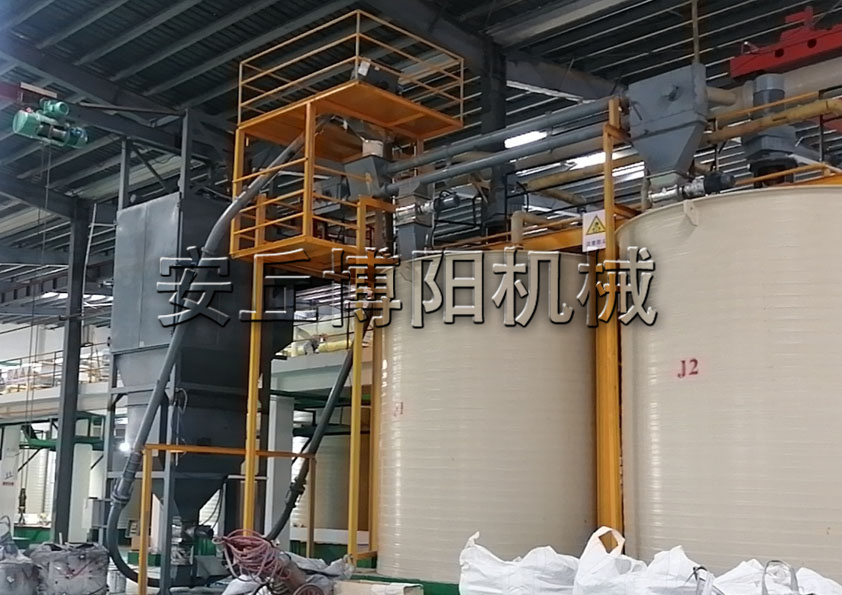 粉煤灰噸袋拆包機的工作原理和特點是什么呢？